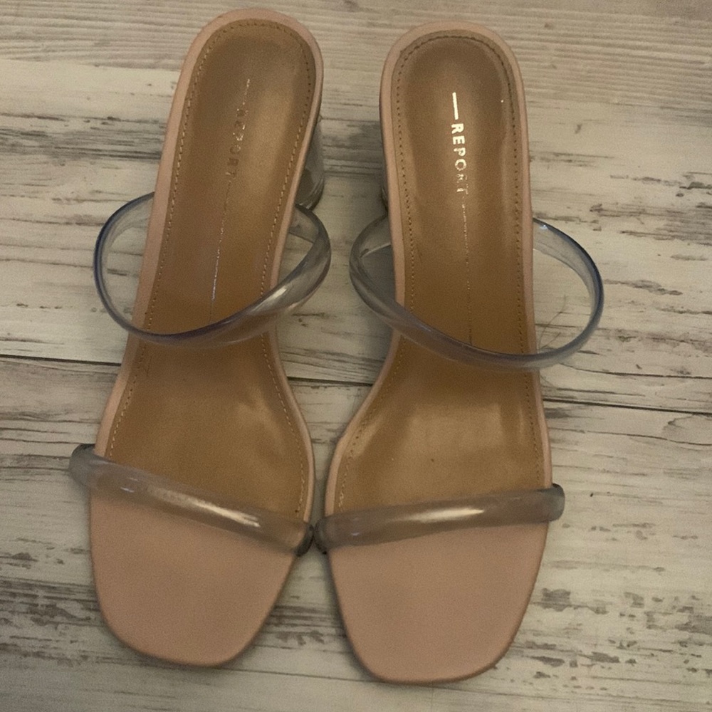 clear heels - Picture 3 of 3